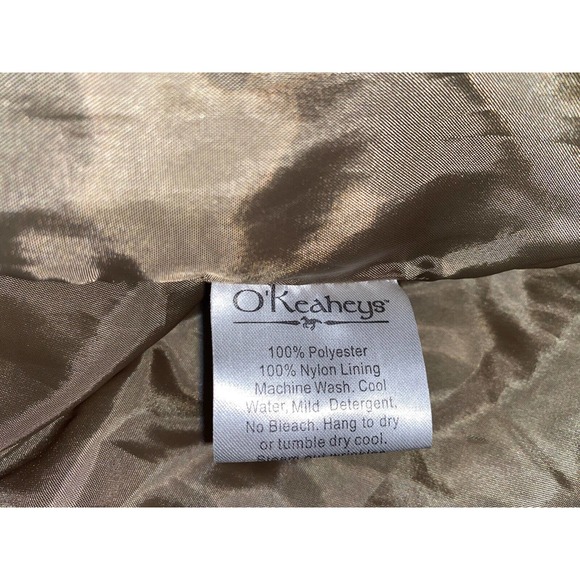 O'KEAHEYS EQUESTRIAN QUILT LIGHT BROWN SUEDE VEST WOMEN'S MEDIUM - Picture 9 of 13